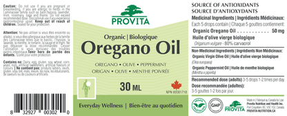 <tc>Huile d'Origan Biologique</tc>