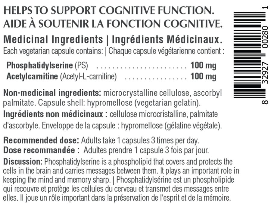 PS-100 Forte - Boost Cognitive Function & Memory PROVITA NUTRITION & HEALTH PS-100 Forte - Boost Cognitive Function & Memory PROVITA NUTRITION & HEALTH